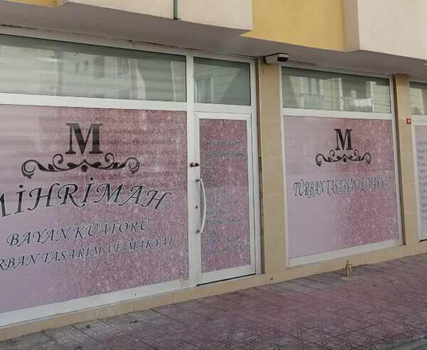 one way vision kaplama