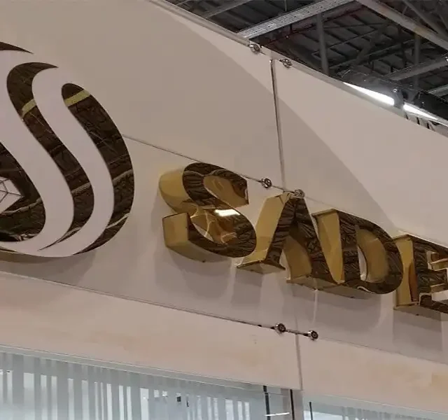 sade iş fuar standı